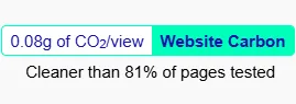 Carbon website